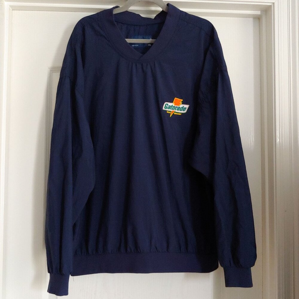 Gatorade Mens Nylon Pullover Swingster Golf  Outerwear Shirt XL USA